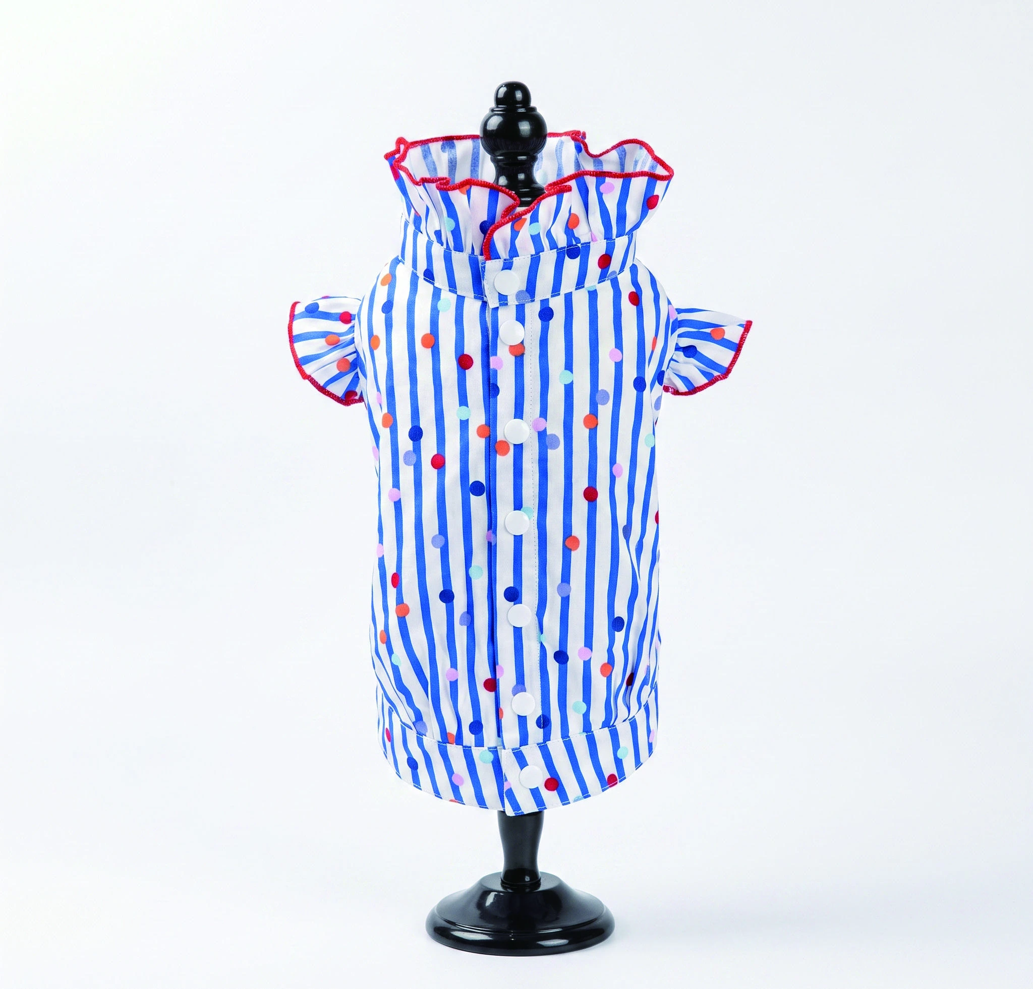 Blue Striped Shirt, overall design view