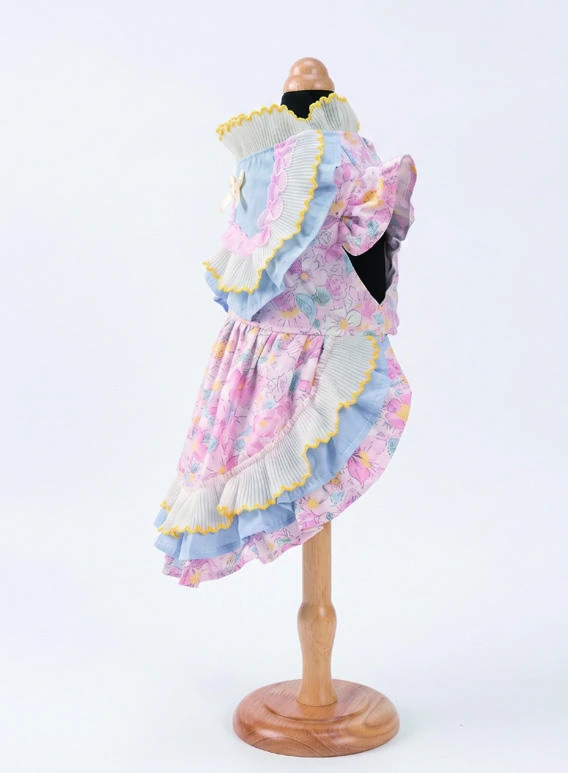 Pastel Ribbon Dress, side view