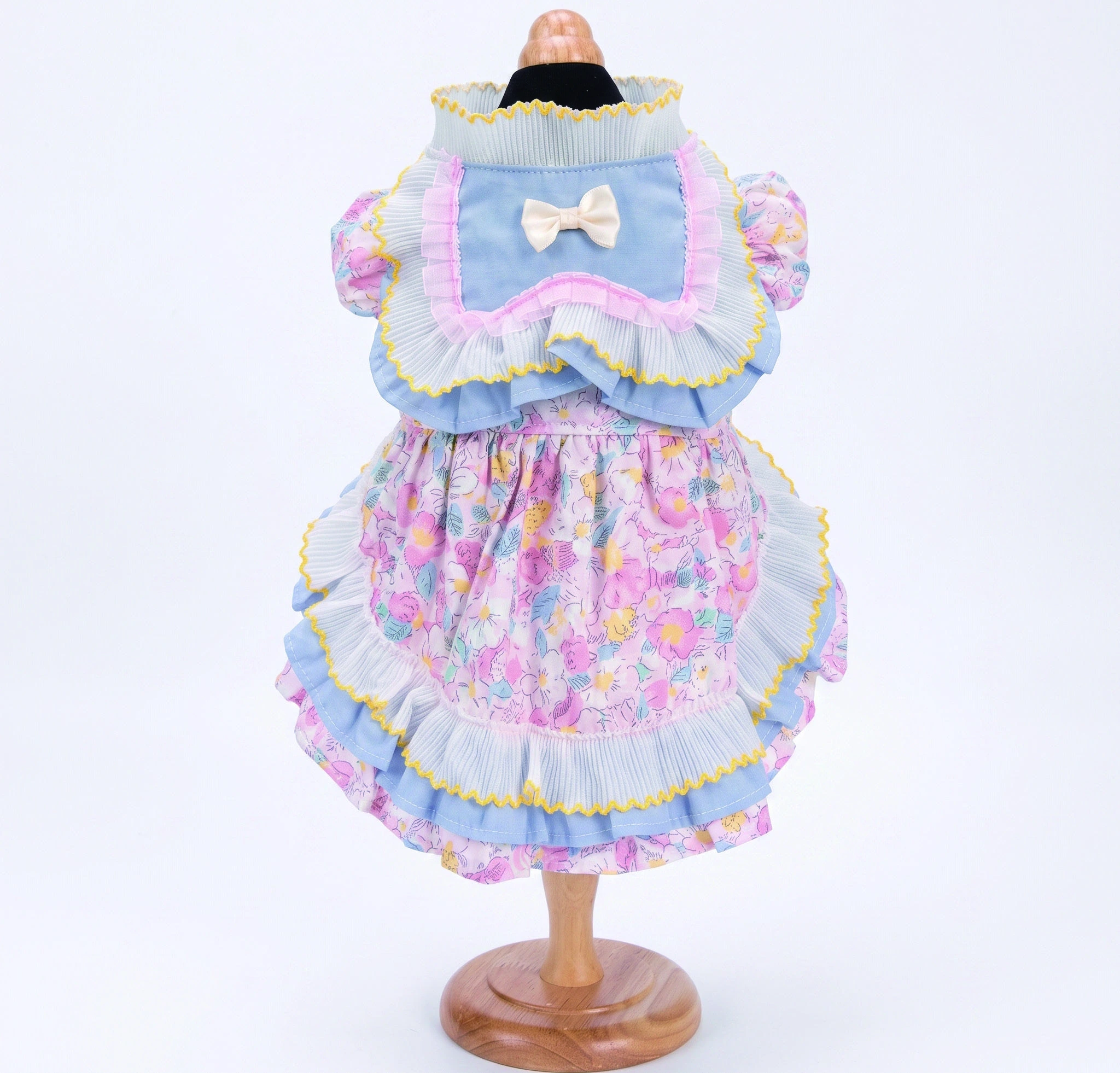 Pastel Ribbon Dress, overall design view